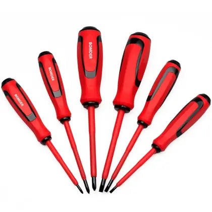 Set of 13 Insulated Magnetic Screwdrivers and Phillips Screwdrivers